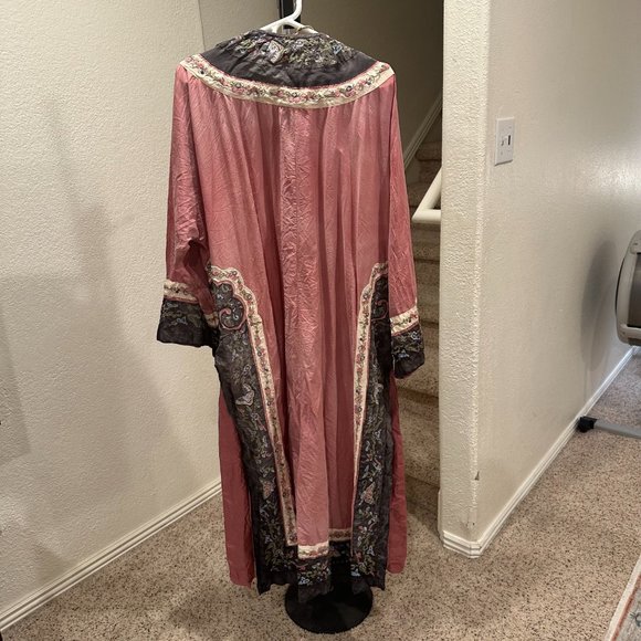 Magnolia Pearl Miggy Oriental Coat/Robe - Faded Beet Color - Picture 3 of 5
